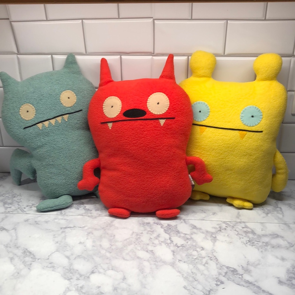 Vintage Ugly Dolls Trio